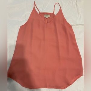 Womens Loft Outlet Pink Sleeveless Blouse - Size Small
